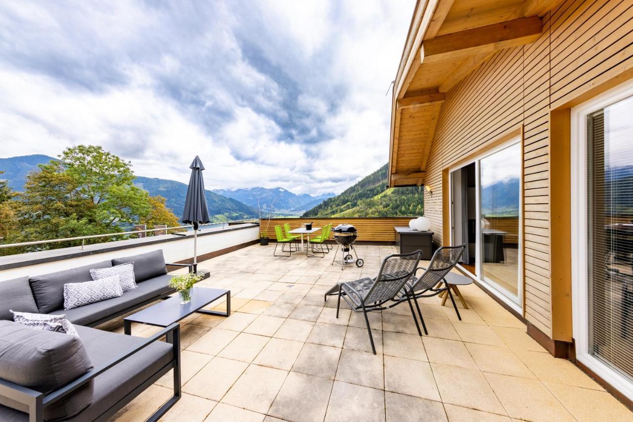 Der Sonnberg Alpinlodges - Apartments Mit Seeblick, Privater Sauna Und Self Check-In Цел ам Зее Екстериор снимка