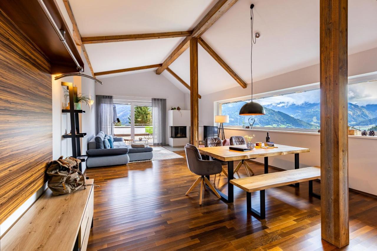Der Sonnberg Alpinlodges - Apartments Mit Seeblick, Privater Sauna Und Self Check-In Цел ам Зее Екстериор снимка